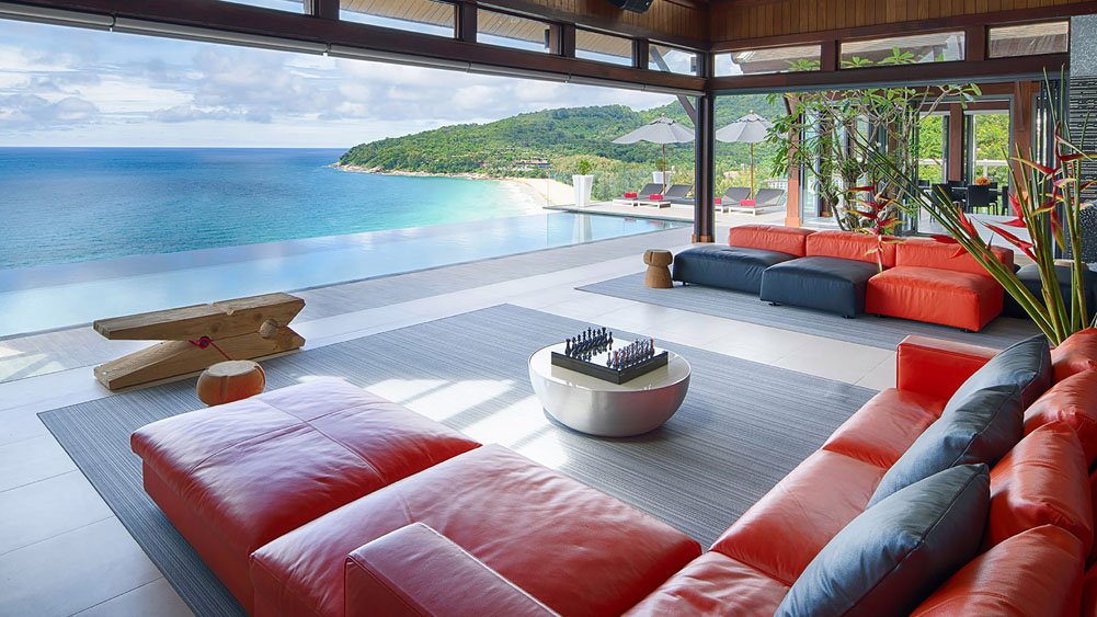 Malaiwana Villa M - Living area outlook